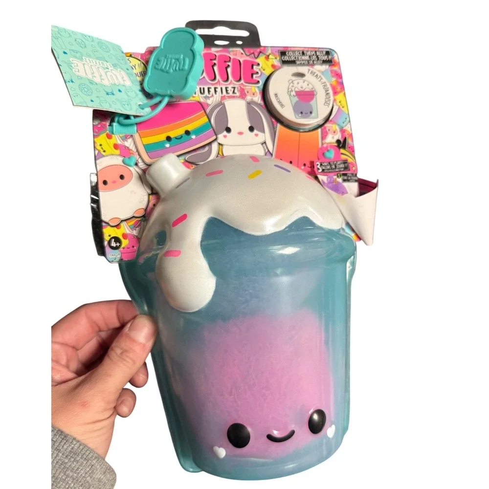 Fluffie Stuffiez Boba Drink Small Collectible Feature Plush - Picture 2 of 2